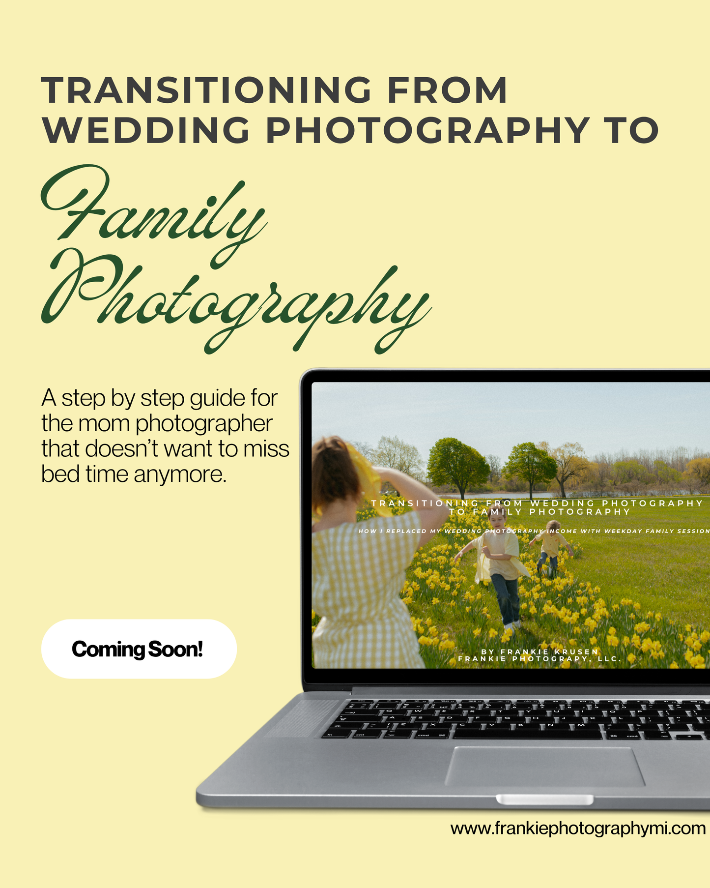 Transitioning from Wedding Photography to Family Photography