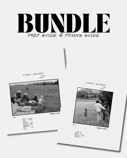 *BUNDLE* Prep Guide & Posing Guide